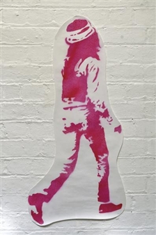 Untitled (Pink Dread Walking) - Greg Hilleard
