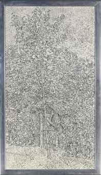 Shelter at Edge of Forest III by Richard Artschwager, 1974