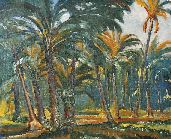 In the oasis by Václav Příhoda