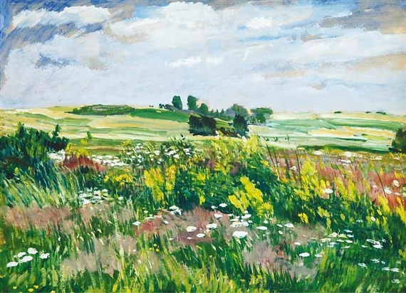 Landscape by Antonín Hudeček