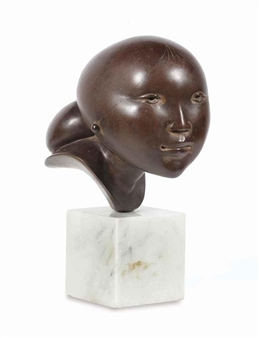 Tête de Dina - Cornelis Zitman