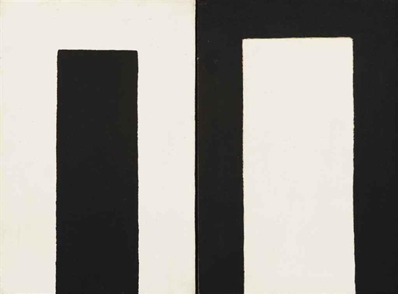 Untitled (a dyptich) by J.C.J. van der Heyden, 1966