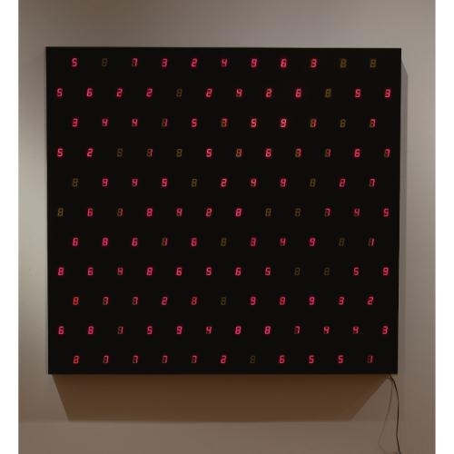 Time Grid by Tatsuo Miyajima, 2001