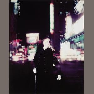 Wenda in Times Square by Norman Parkinson, 1949