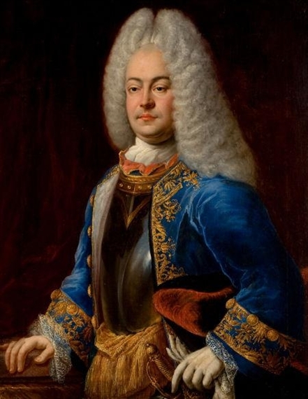 Portrait of a Prince Georg Albrecht of East Friesland by Johann Conrad Eichler, 1718