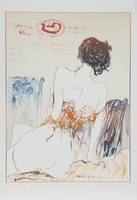 Artwork by Guilherme Faria, Expectative, Made of Lithograph