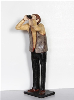 Binocular Man - Hilda Steckel