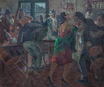 LA PELEA EN EL BAR - Manuel Rose