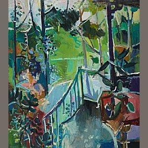 The Veranda by Robert Frame, 1971