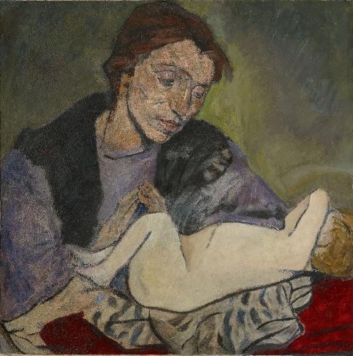 MÜTTERLICHKEIT - MUTTER MIT KIND ("MATERNITÉ" - MOTHER WITH CHILD)