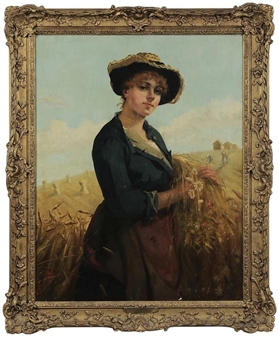 Beauty Harvesting Hay - Minnie F. W. Gilbert