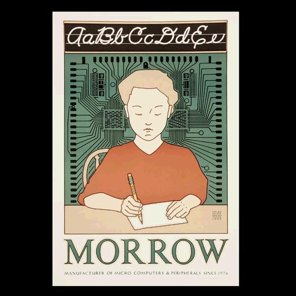 David Lance Goines | 3 works: Hubbard; The Poster Santa Barbara; Morrow ...