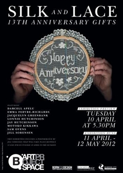 Silk and Lace: 13th Anniversary Gifts - Blue Oyster