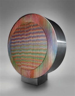 CHROMO-INTERFERENCE MÉCANIQUE by Carlos Cruz-Diez, 1979