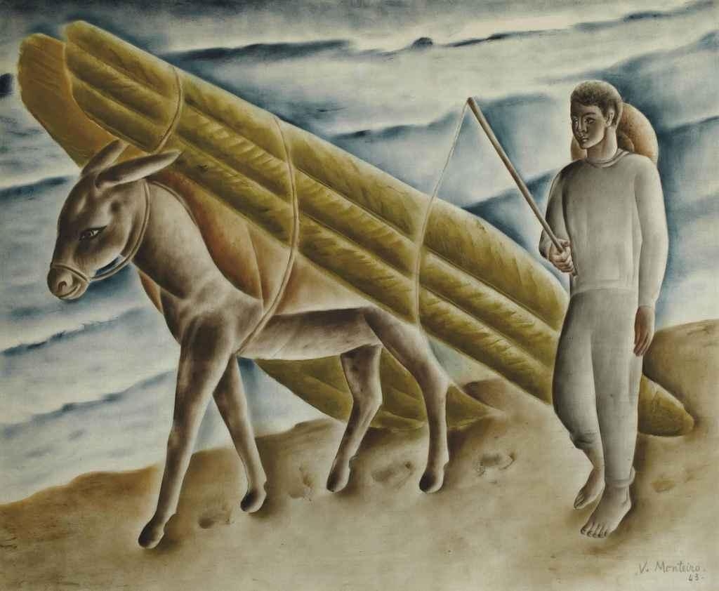 Paysan by Vicente Do Rego Monteiro, 1943