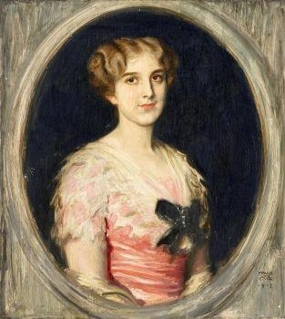 Portrait of Clara Merstatt by Franz von Stuck