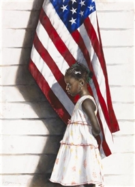 Artist Captures America With 'Freedom' Portrait 