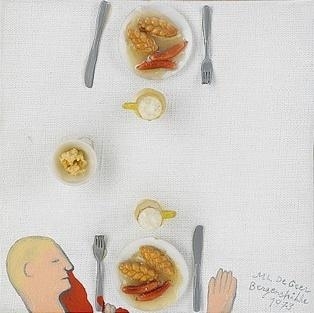 Måltiden by Marie-Louise Ekman, 1973