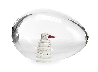 Uccellino sciolto avorio by Marie-Louise Ekman