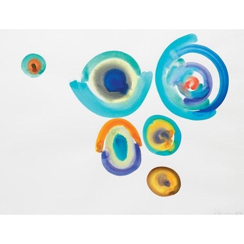 1435 Scatter Colour by Kenneth Lochhead, 1965