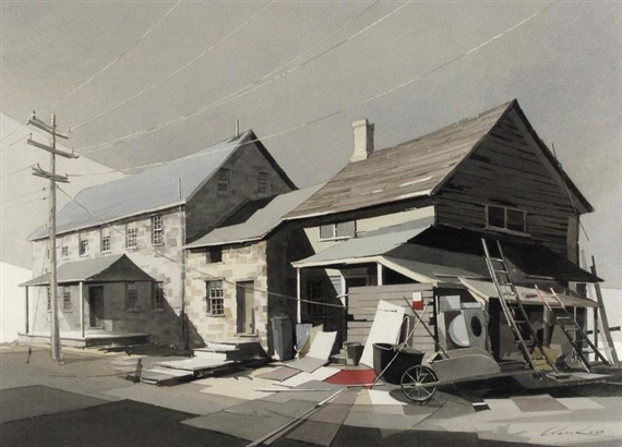 Ed Cronk | CROSSROADS JUMBLE (1985) | MutualArt