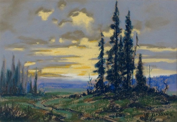 SUNRISE IN THE FOOTHILLS by Roland Gissing