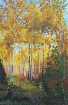 SANDBAR LAKE BIRCHES - Robert Furlong