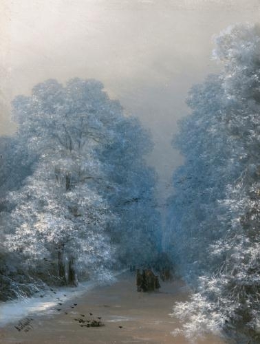 Winter Landscape by Ivan Aivazovsky, 1876