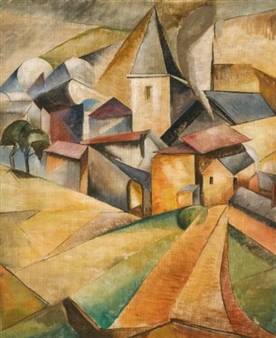 The Spanish Village - Marie Vassilieff