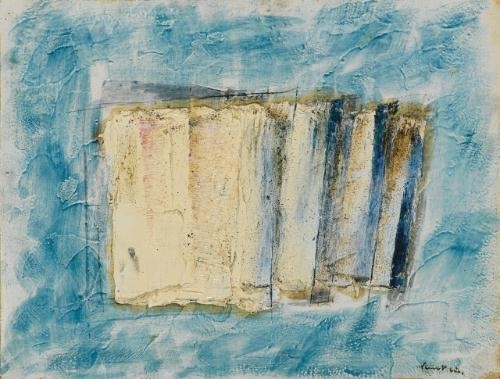 Jean Fautrier、Composition 473、希少画集画 Jean Fautrier、Composition 473、希少画集画