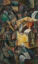 Moissonneurs Ou "Depiquage Des Moissons", Variante by Albert Gleizes, 1912