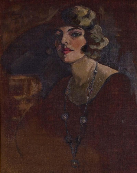 PORTRAIT OF DORIS SIGERSON by John Lavery