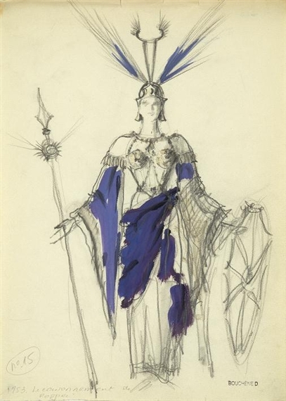 5 works: Costume Designs for "L'incoronazione di Poppea"