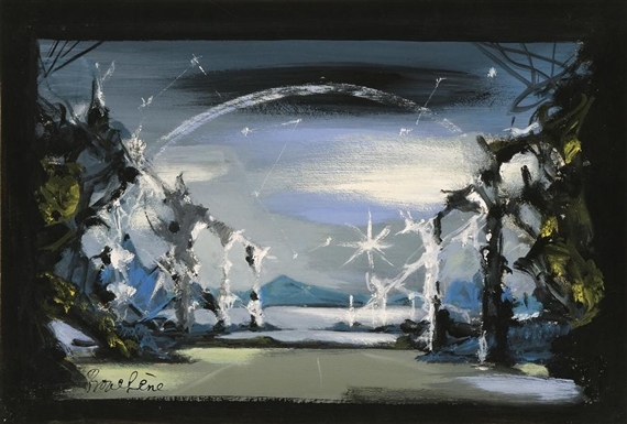 Set Design for "Swan Lake"