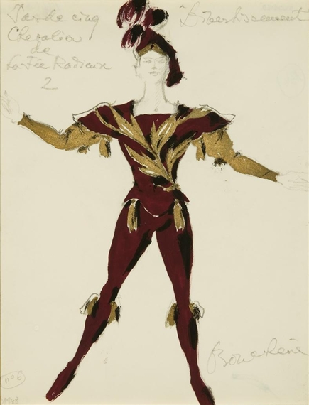 5 works: Costume Designs for "Divertissment"
