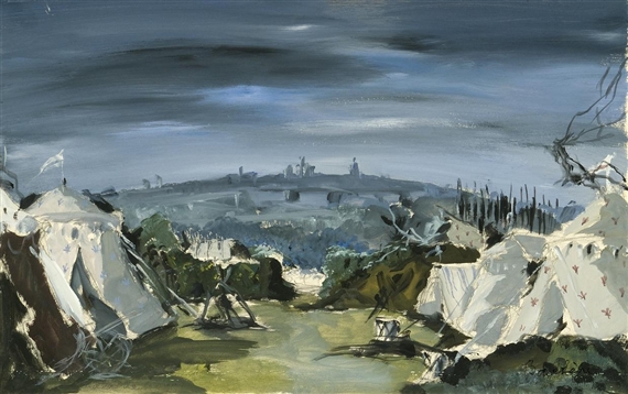 Set Design for "Cyrano de Bergerac" by Dimitri‏ Dmitriévitch Bouchène 