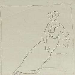 Portrait of a woman by Ferdinand Hodler