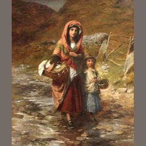 After a shower, Wales by Edward John Cobbett