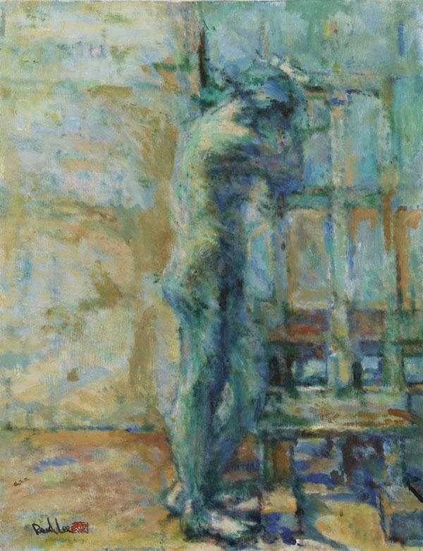 Artwork by Reed Lee, After Bath, Made of Oil on canvas