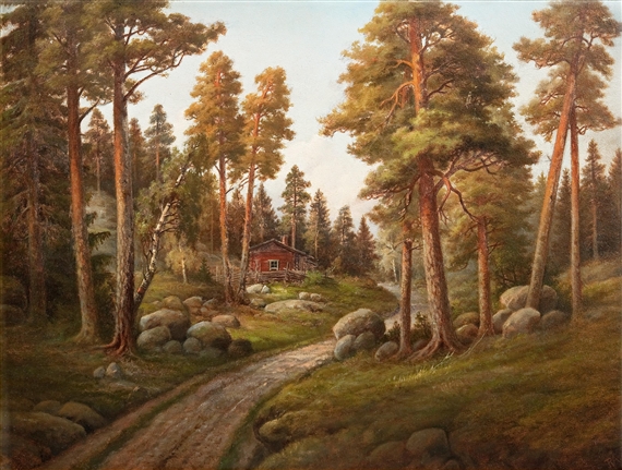 Midsummer At Uusimaa - Rudolf Åkerblom