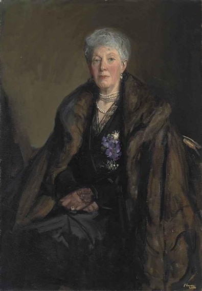 Portrait of Lady Jackson by John Lavery, 1919
