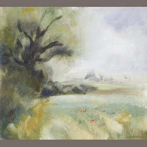 'Field Poppies' by John Hitchens, 1972