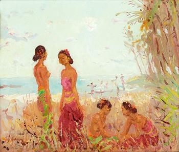 Women on a Beach