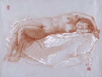 Nude Wife by Lee Man Fong