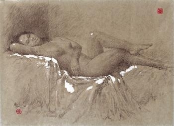 Nude Wife by Lee Man Fong