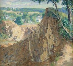 The Quarry at Rushland by Roy Cleveland Nuse