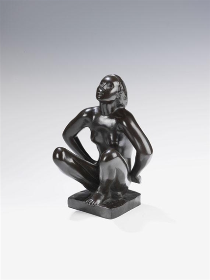 Kauernde by Georg Kolbe, 1917