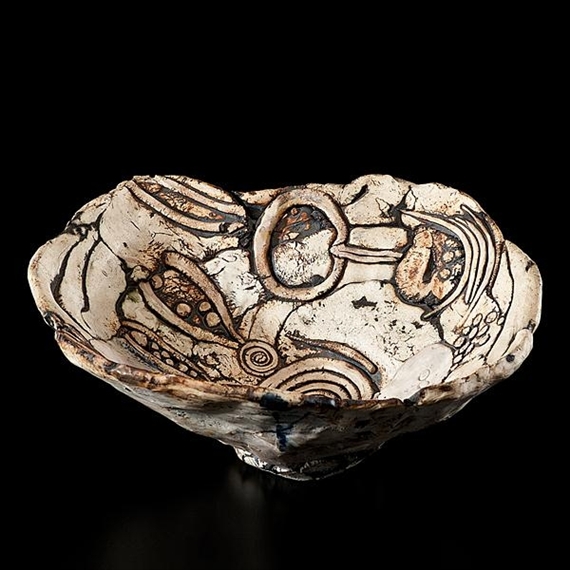 Pressed Bowl by Michele Oka Doner, 1964