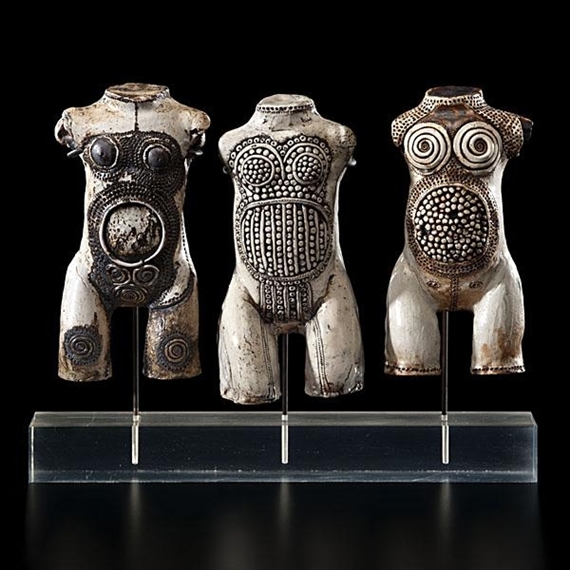 Three Torsos by Michele Oka Doner, 1968