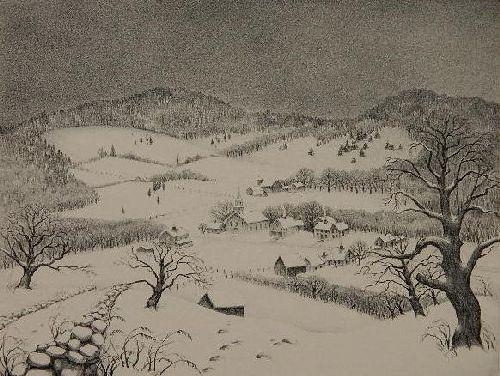 Cradled in The Hills by Ella Fillmore Lillie, circa 1940